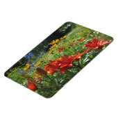 Farbenfrohe Sommergärten! Magnet (Linke Seite)