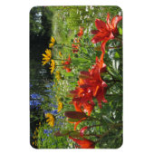 Farbenfrohe Sommergärten! Magnet (Vertikal)