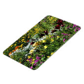 Farbenfrohe Sommergärten! Magnet (Linke Seite)