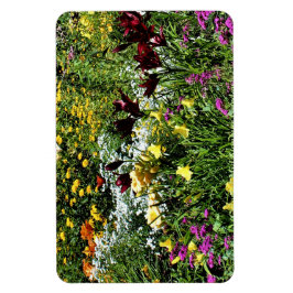 Farbenfrohe Sommergärten! Magnet