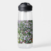Farbenfrohe Sommergarten Trinkflasche (Vorne)