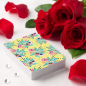 Farbenfrohe Sommerkarten Blume Gelbe Spielkarten (Insitu (Valentinstag))