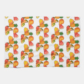 Farbenfrohe Sommerküche Geschirrtuch (Horizontal)