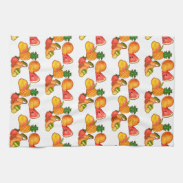 Farbenfrohe Sommerküche Geschirrtuch