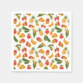 Farbenfrohe Sommerküche Serviette (Vorderseite)
