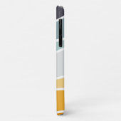 Farbenfrohe sommerliche Retrowellen Case-Mate iPhone Hülle (Hinten/Links)