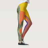 Farbenfrohe Sommerstimmung Leggings (Rechts)