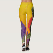 Farbenfrohe Sommerstimmung Leggings (Rückseite)