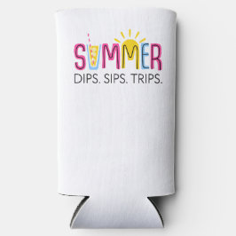 Farbenfrohe Sommertauchgänge Wandern mit der Sonne Selters Dosenkühler