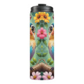 Farbenfrohe Songbird-Thermal-Tumbler Thermosbecher (Vorderseite)