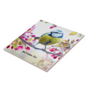 Farbenfrohe Songbird- und Frühlingsblüten, Ihre Bo Fliese (Seite)