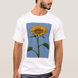 Farbenfrohe Sonnenblume T-Shirt