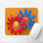 Farbenfrohe Sonnenblumendekoration Mousepad (Mit Mouse)