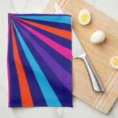 Farbenfrohe Sonnenschutzgitterkonstruktion Geschirrtuch (Viertel Falte)