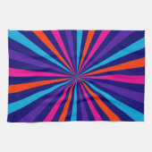 Farbenfrohe Sonnenschutzgitterkonstruktion Geschirrtuch (Horizontal)