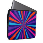 Farbenfrohe Sonnenschutzgitterkonstruktion Laptopschutzhülle (Vorne Rechts)