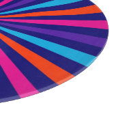 Farbenfrohe Sonnenschutzgitterkonstruktion Schneidebrett (Ecke)