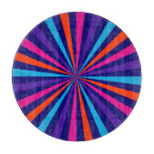 Farbenfrohe Sonnenschutzgitterkonstruktion Schneidebrett (Vorderseite)