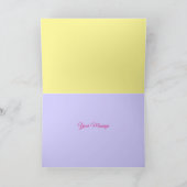 Farbenfrohe Sonnentage Lido Locarno Karte (Innenseite)