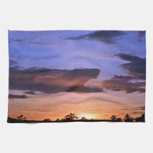 Farbenfrohe Sonnenuntergänge durch Shirley Taylor Handtuch