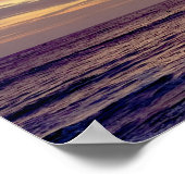 Farbenfrohe Sonnenuntergänge & Sailboat - Venice B Poster (Ecke)