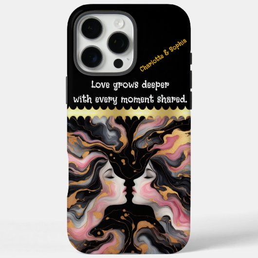 Farbenfrohe Souls in Harmonie. Case-Mate iPhone Hülle (Rückseite)