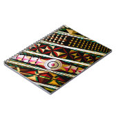 Farbenfrohe spanische Architektur Notizblock (Linke Seite)