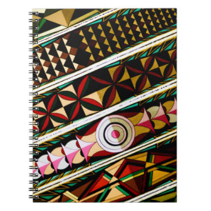 Farbenfrohe spanische Architektur Notizblock