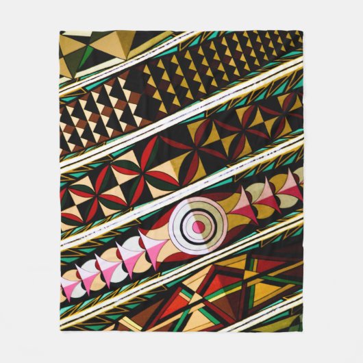 Farbenfrohe spanische Decke (Vorderseite)