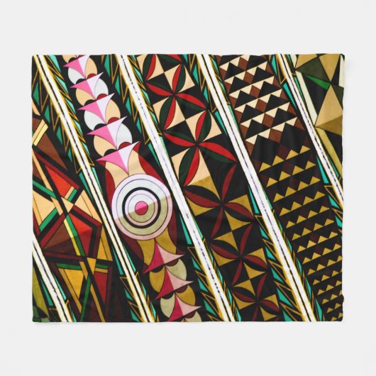 Farbenfrohe spanische Decke (Vorderseite (Horizontal))