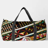 Farbenfrohe spanische Decke Duffle Bag (Vorderseite)