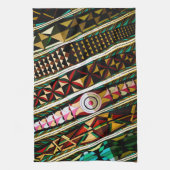 Farbenfrohe spanische Decke Geschirrtuch (Vertikal)