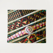 Farbenfrohe spanische Decke Wandteppich (Vorderseite (Horizontal))