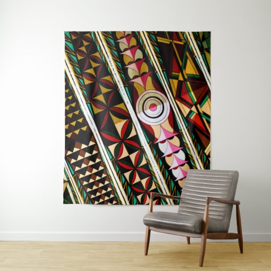 Farbenfrohe spanische Decke Wandteppich (Beispiel)