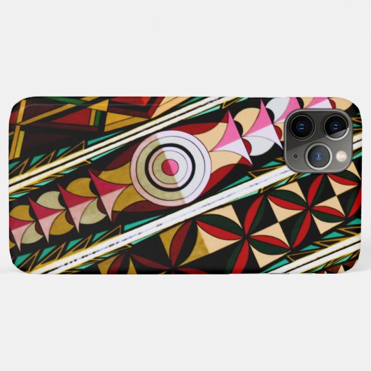 Farbenfrohe spanische Deckenarchitektur Case-Mate iPhone Hülle (Rückseite (Horizontal))