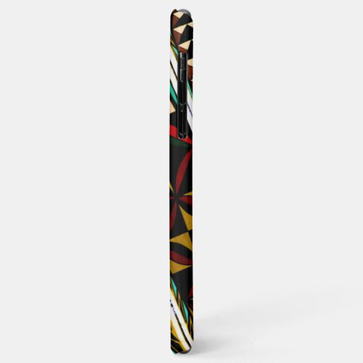 Farbenfrohe spanische Deckenarchitektur Case-Mate iPhone Hülle (Hinten/Links)