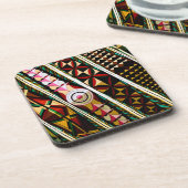 Farbenfrohe spanische Deckenarchitektur Getränkeuntersetzer (Linke Seite)