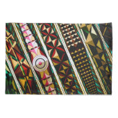 Farbenfrohe spanische Deckenarchitektur Kissenbezug (Rückseite)