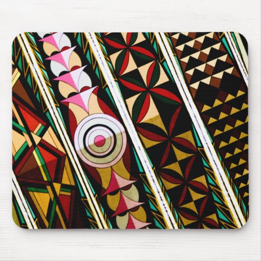Farbenfrohe spanische Deckenarchitektur Mousepad (Vorne)
