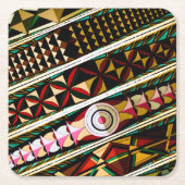 Farbenfrohe spanische Deckenarchitektur Rechteckiger Pappuntersetzer (Vorderseite)