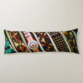 Farbenfrohe Spanische Kirchendecke Seitenschläferkissen (Rückseite)