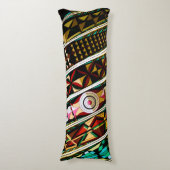 Farbenfrohe Spanische Kirchendecke Seitenschläferkissen (Vorderseite Vertikal)