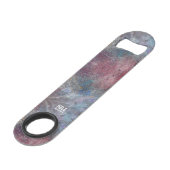 Farbenfrohe Sparkle Edelstahl-Flaschenöffner Speed Flaschenöffner (Rückseite Schrägansicht)