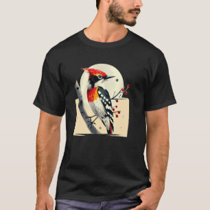 Farbenfrohe Speckerkleidung für Vogelliebhaber T-Shirt
