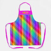 Farbenfrohe Spektralrisen nach Maß Schürze (Vorderseite)