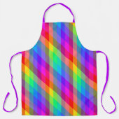 Farbenfrohe Spektralrisen Schürze (Vorderseite)