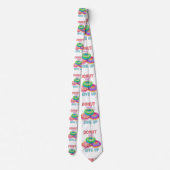 Farbenfrohe Spende gibt je Motivierend Zitate auf Krawatte (Rückseite)