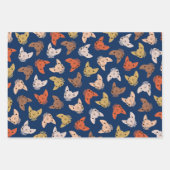 Farbenfrohe Sphynx Cat Geschenkpapier Set (Vorderseite 3)