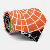 Farbenfrohe Spione Web Design Futuristic Circular Krawatte (Gerollt)