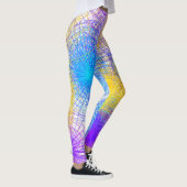 Farbenfrohe SpiralLeggings Leggings (Rechts)